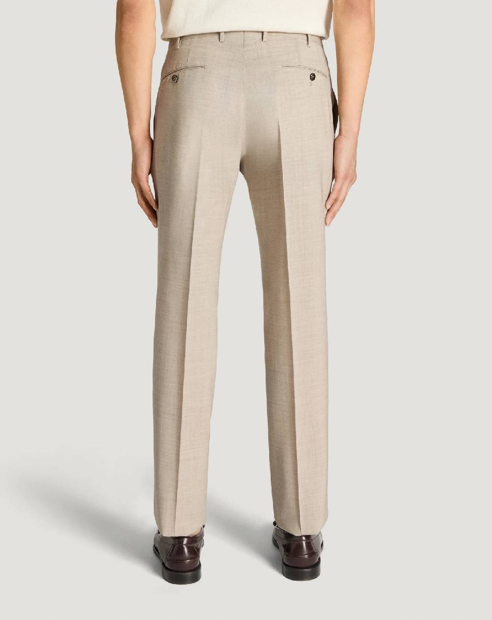 Pt Torino Pantaloni Slim in lana four season Novità