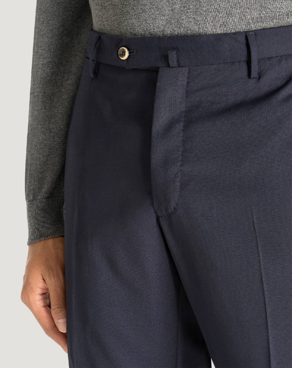 Pt Torino Pantaloni Slim in lana four season Presa
