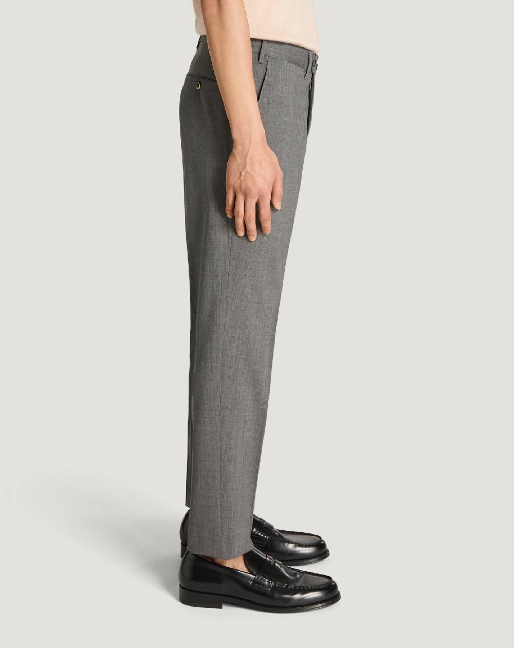 Pt Torino Pantaloni Slim in lana four season Offerta