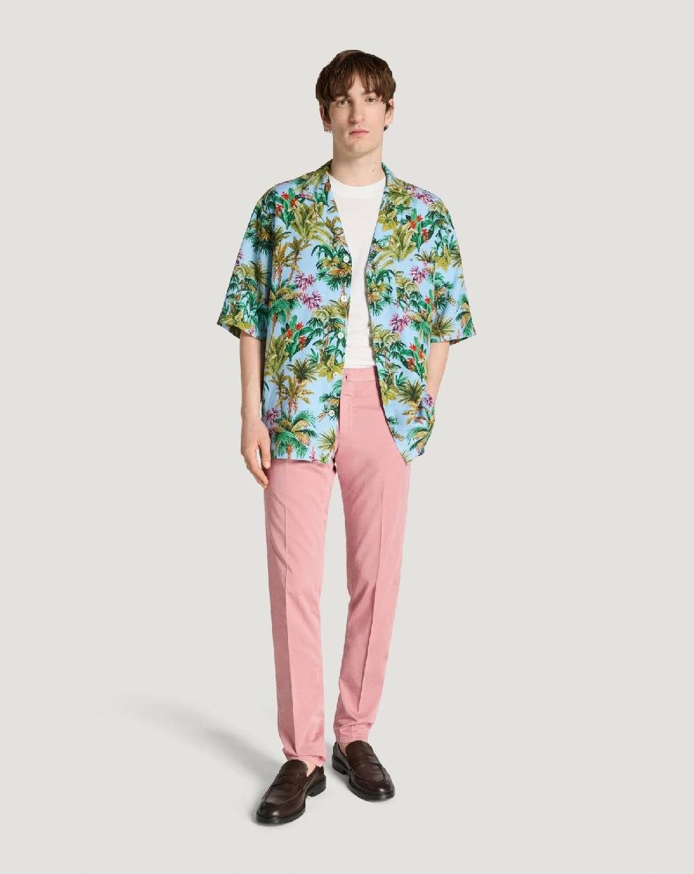 Pt Torino Pantaloni Slim in silkochino Hotsell