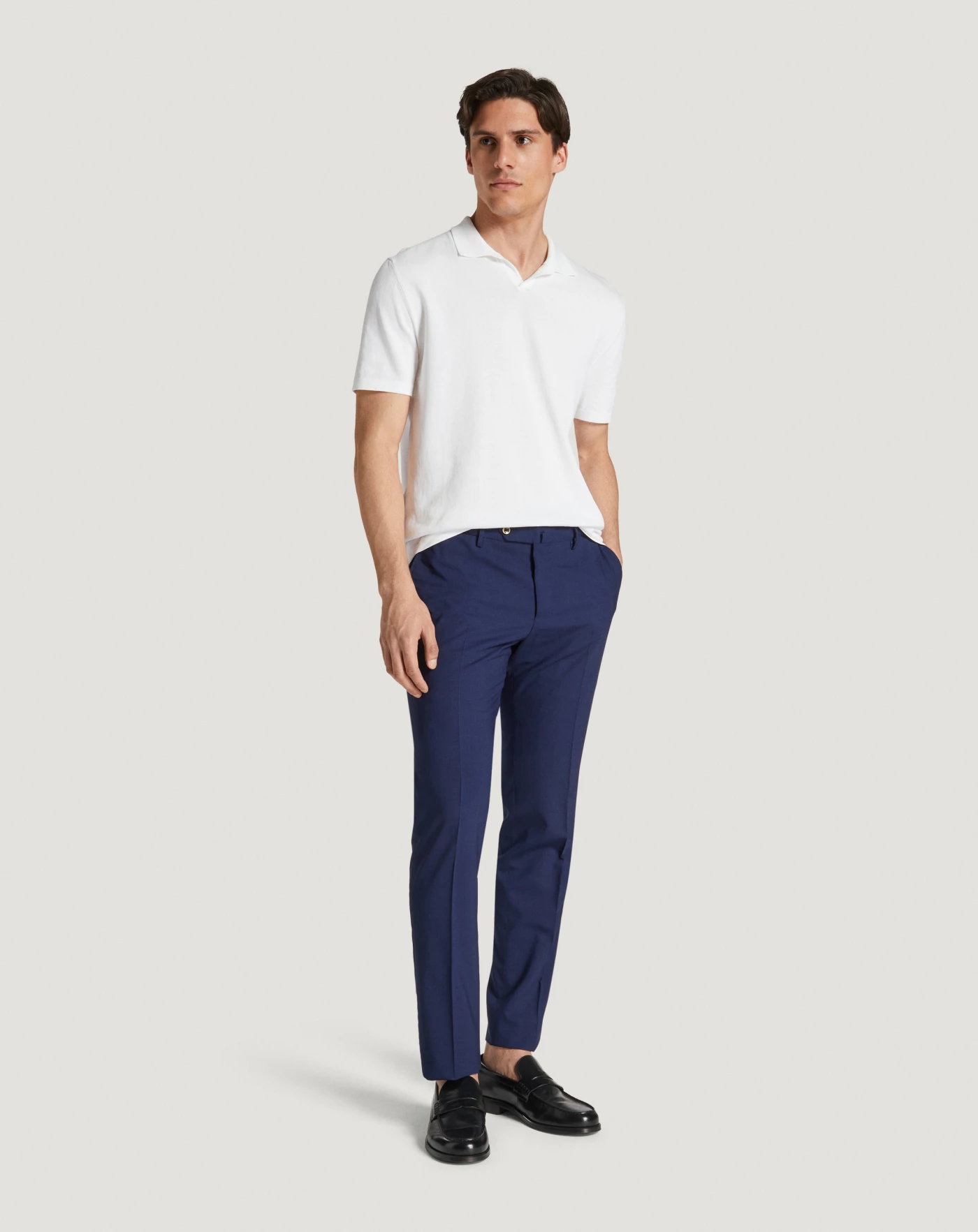 Pt Torino Pantaloni Slim in lana four season I Più Venduti