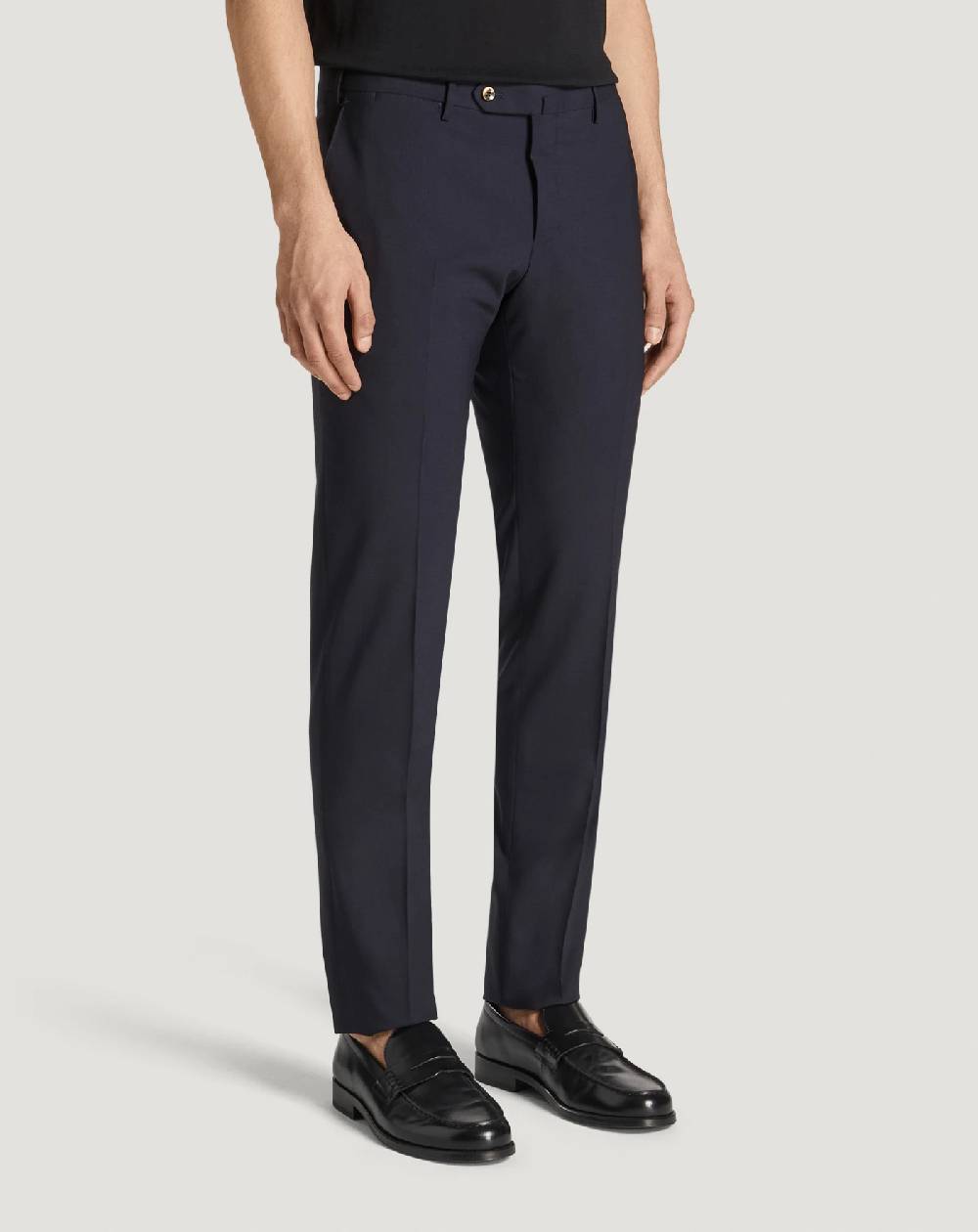 Pt Torino Pantaloni Slim in lana four season Moda