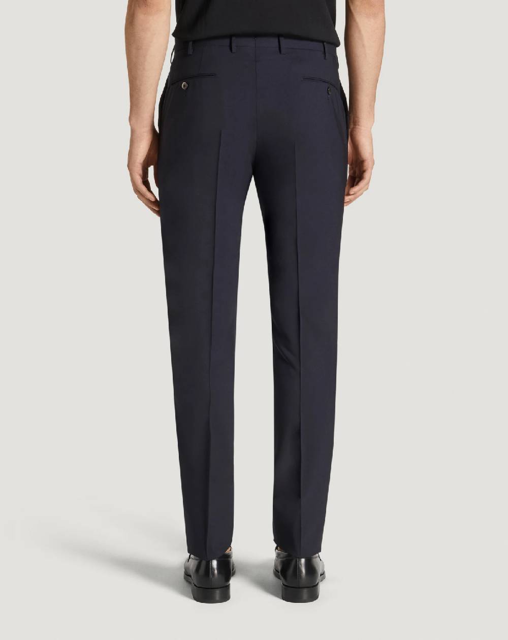 Pt Torino Pantaloni Slim in lana four season Moda