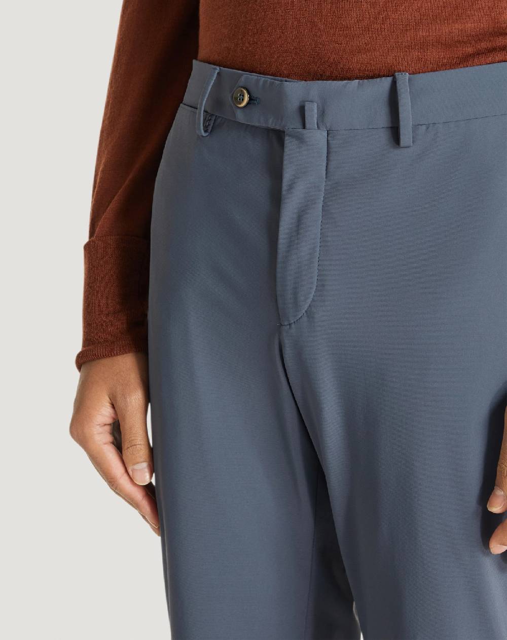 Pt Torino Pantaloni Slim in tessuto organico stretch Italy