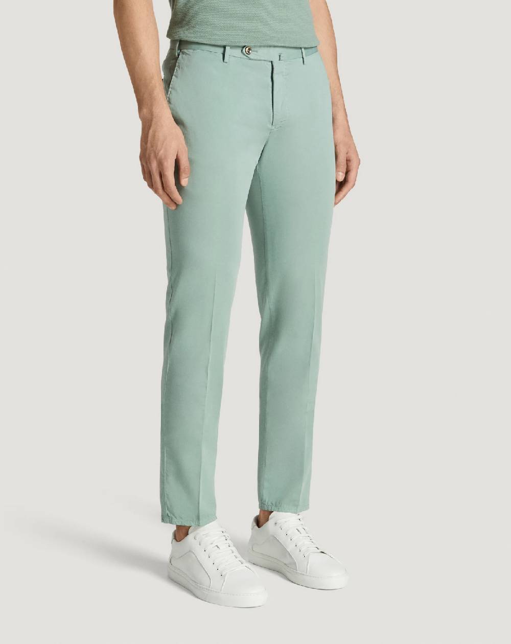 Pt Torino Pantaloni Slim in silkochino Italia