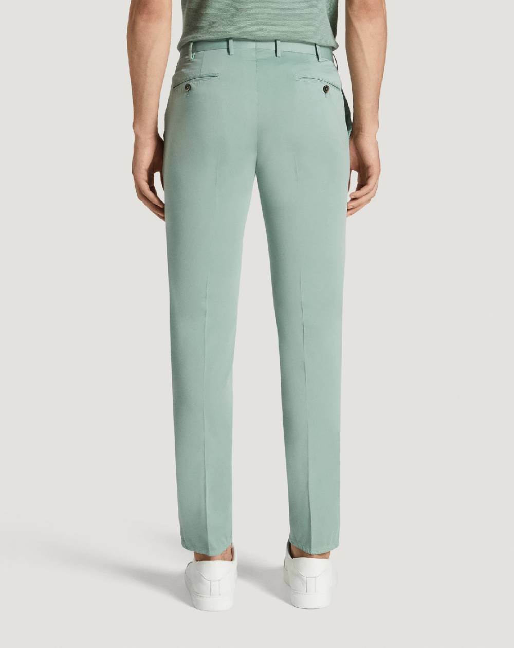 Pt Torino Pantaloni Slim in silkochino Italia