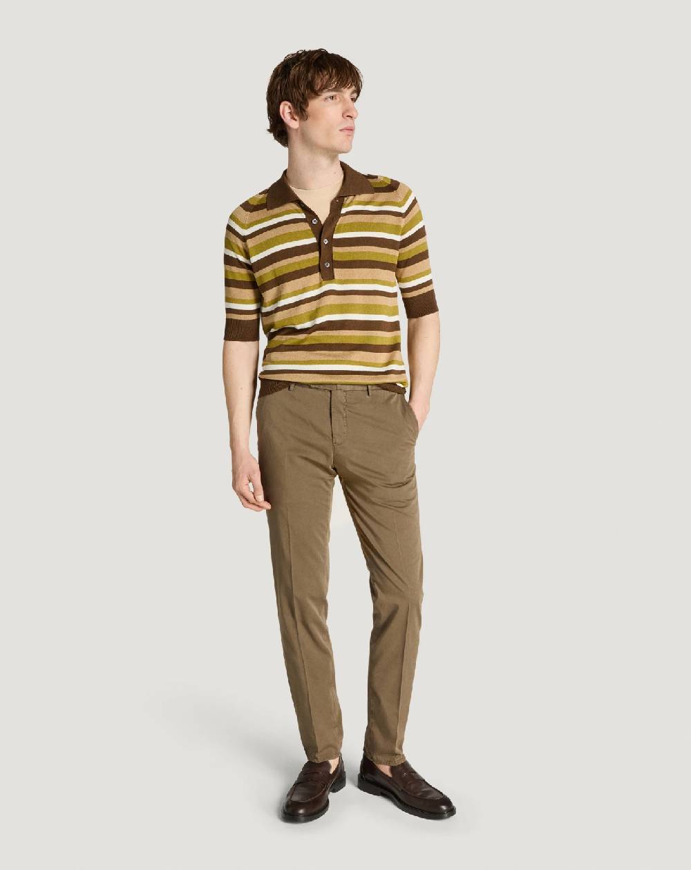 Pt Torino Pantaloni Slim in silkochino Shopping Online
