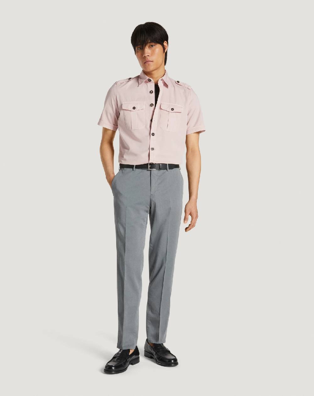 Pt Torino Pantaloni Slim in silkochino Vendita