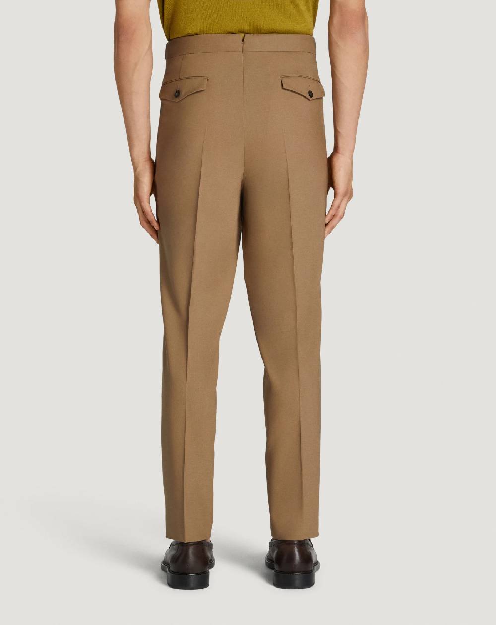 Pt Torino Pantaloni Gentleman in lana tropical Spedizione Gratuita