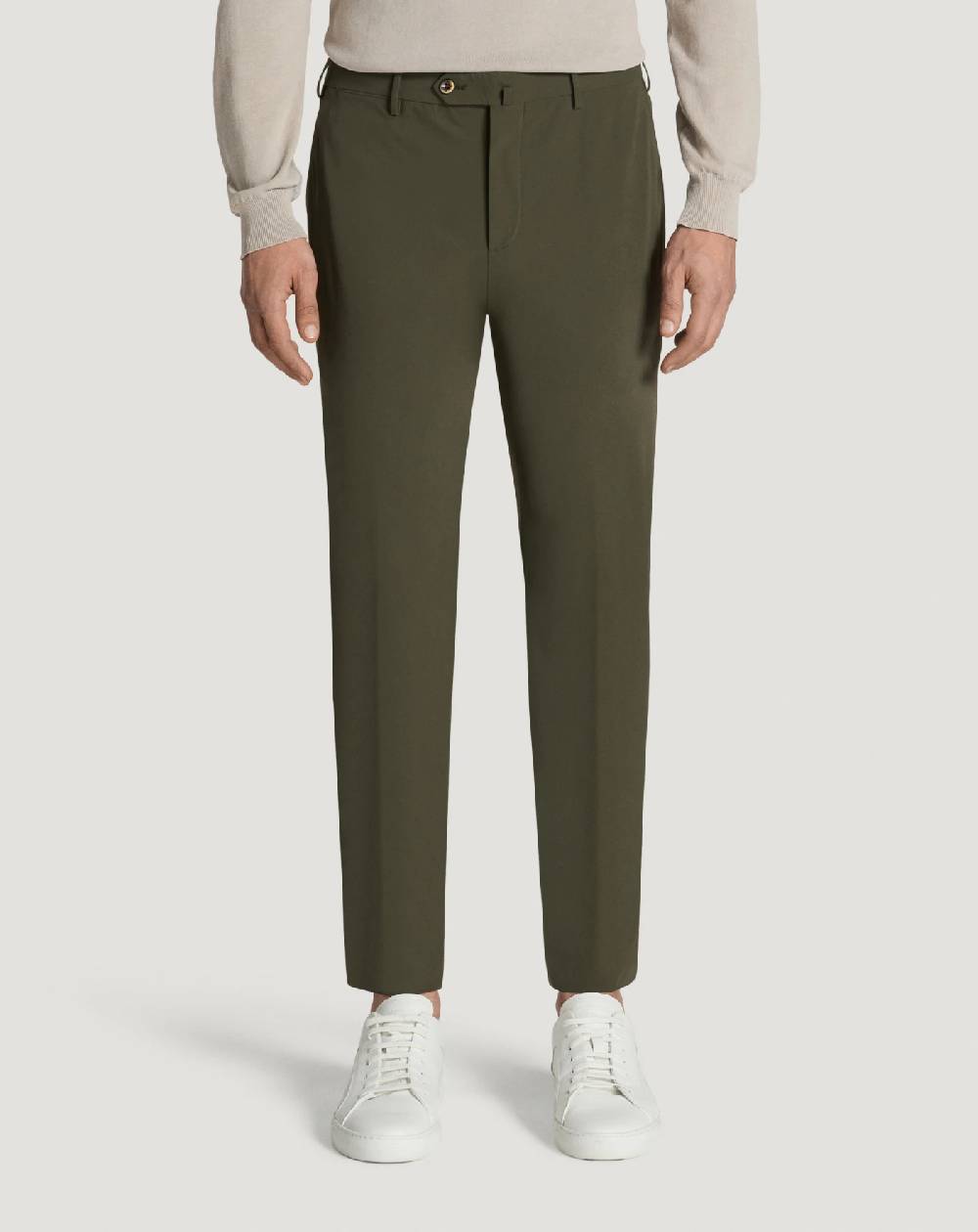 Pt Torino Pantaloni Slim in tessuto organico stretch Pezzi Unici