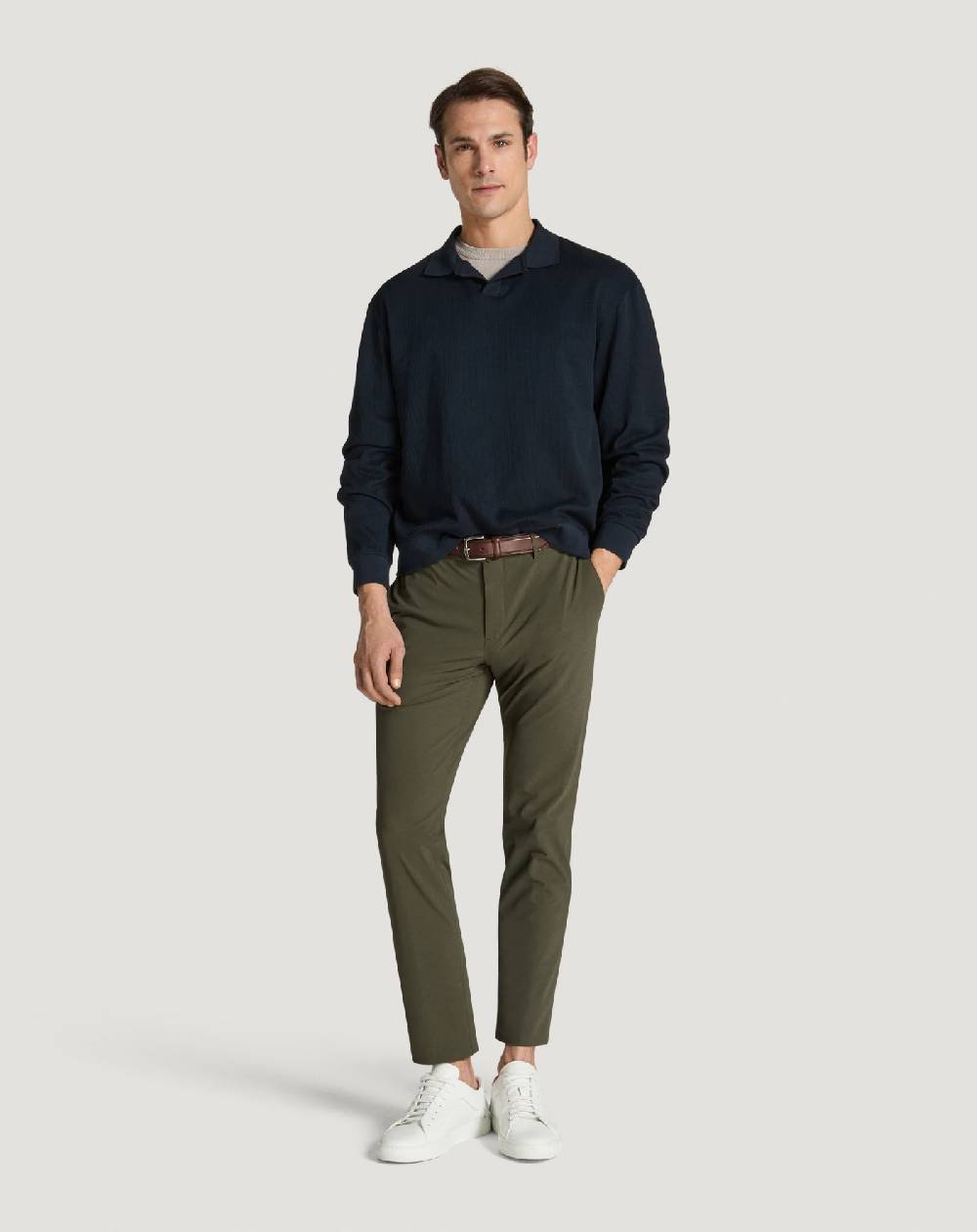 Pt Torino Pantaloni Slim in tessuto organico stretch Pezzi Unici