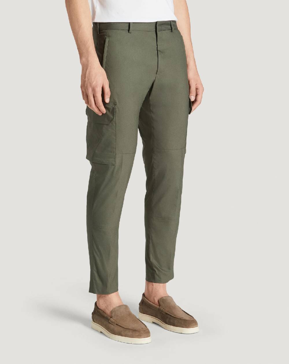 Pt Torino Pantaloni Lambda in techno cotone Negozi Online