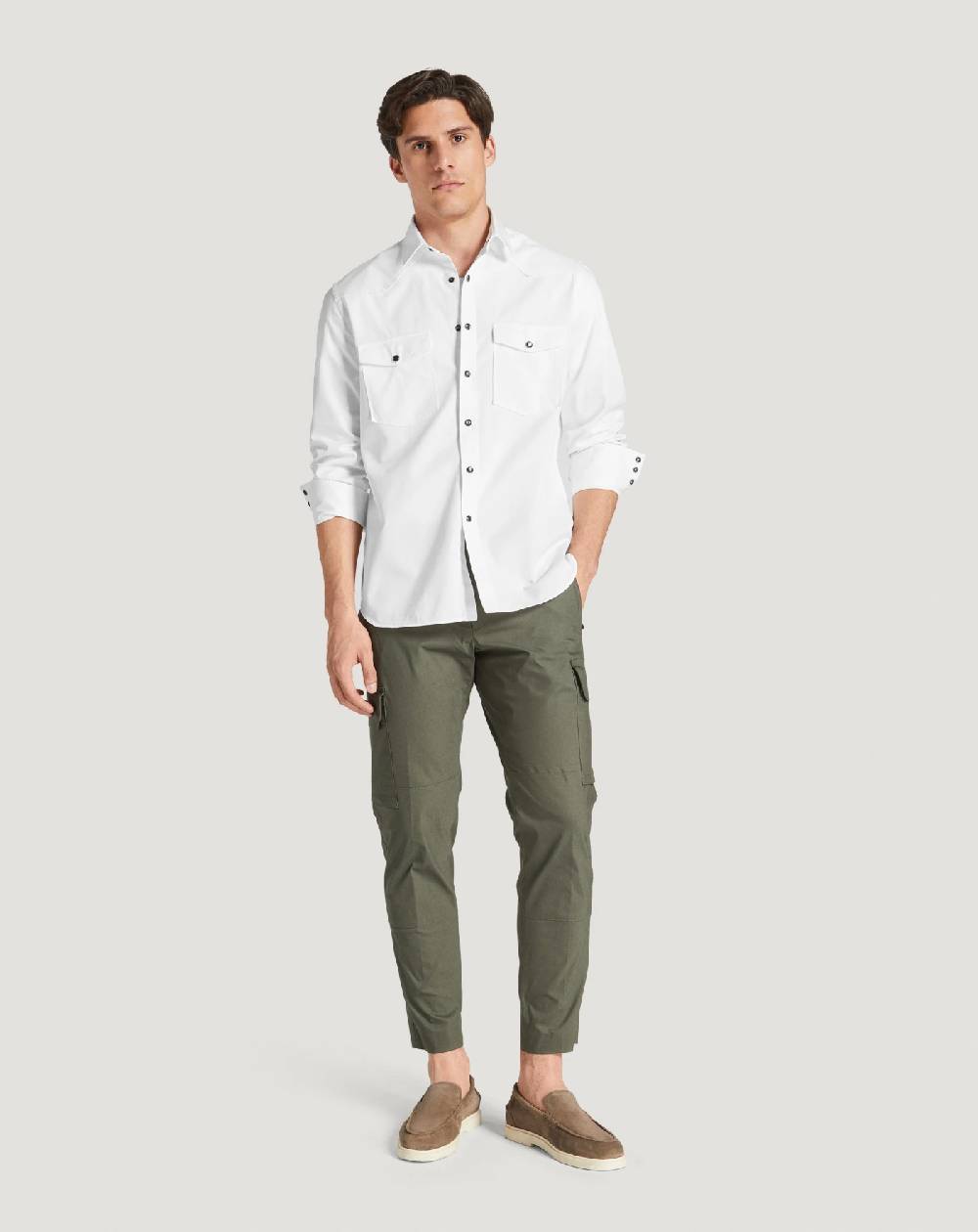Pt Torino Pantaloni Lambda in techno cotone Negozi Online