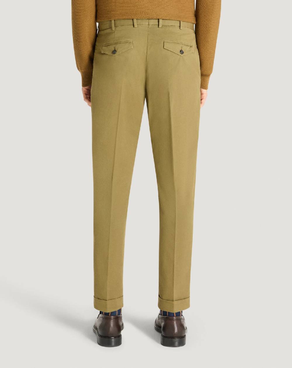 Pt Torino Pantaloni Rebel in gabardina stretch Novità
