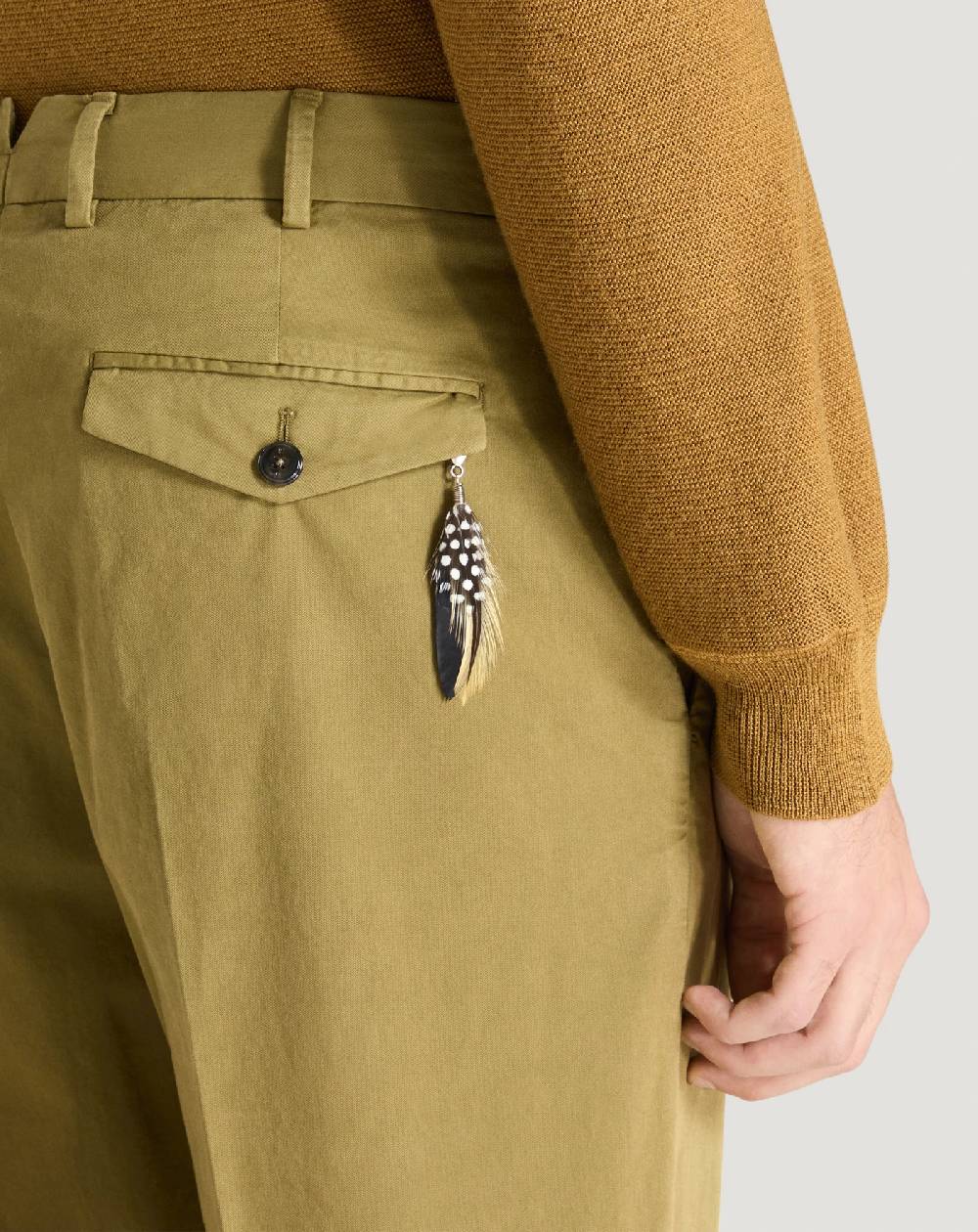 Pt Torino Pantaloni Rebel in gabardina stretch Novità