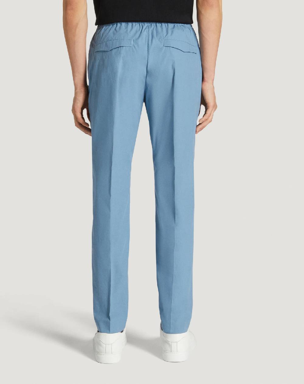 Pt Torino Pantaloni Omega in popeline stretch Negozio