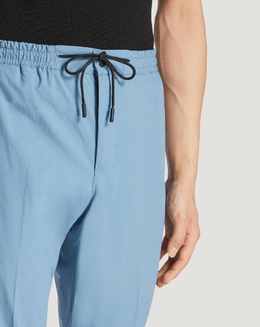 Pt Torino Pantaloni Omega in popeline stretch Negozio