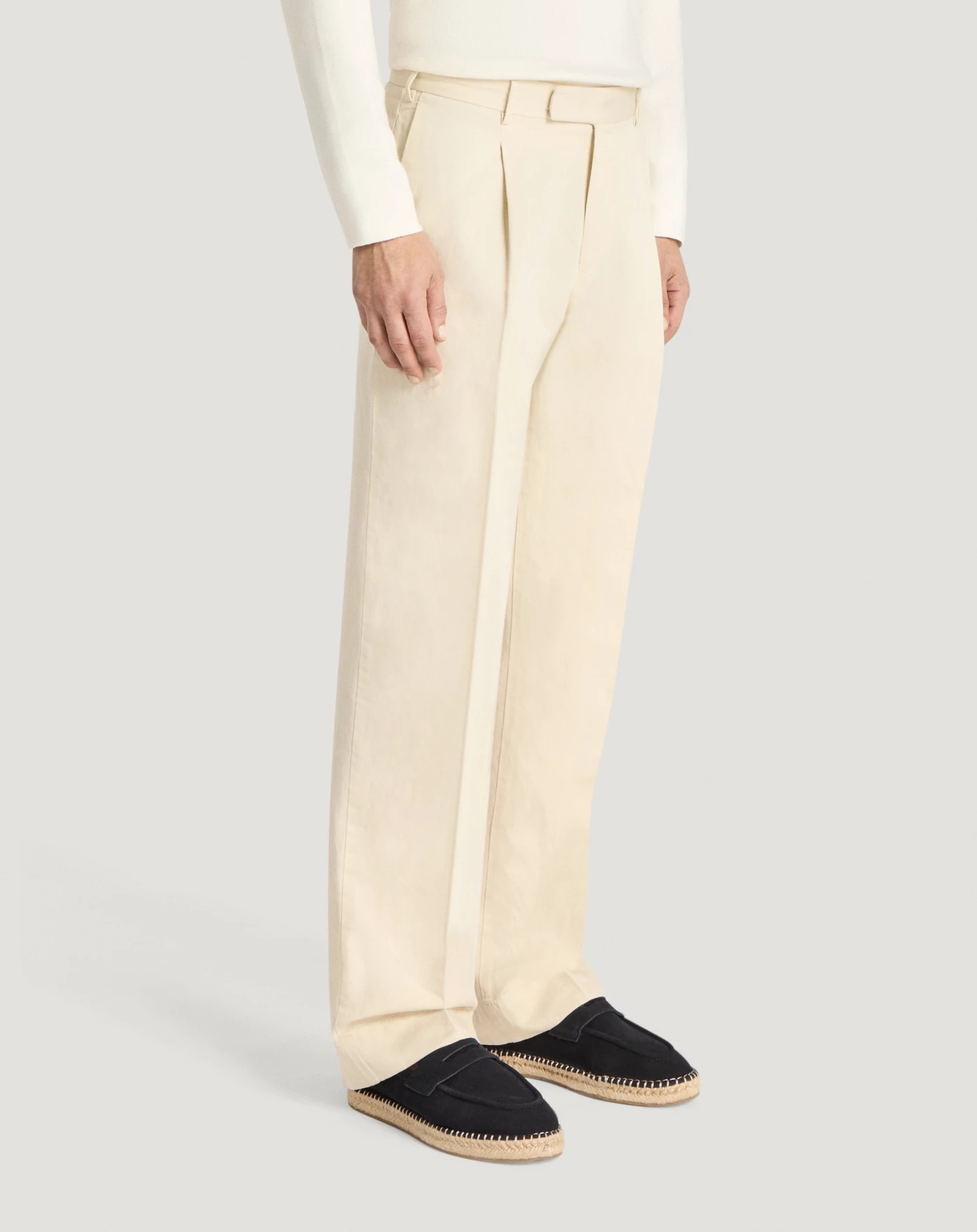 Pt Torino Pantaloni Quindici in gabardina Italy