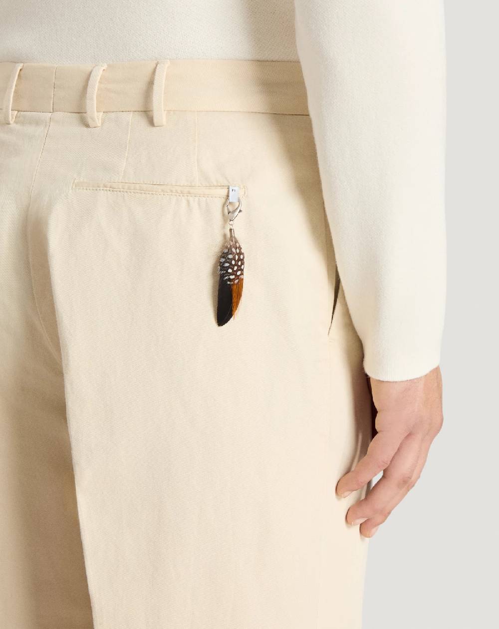 Pt Torino Pantaloni Quindici in gabardina Italy