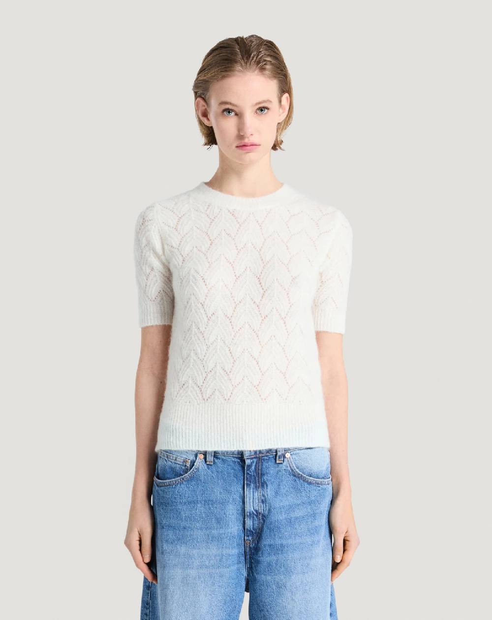 Pt Torino Maglia in mohair e lana Vendita
