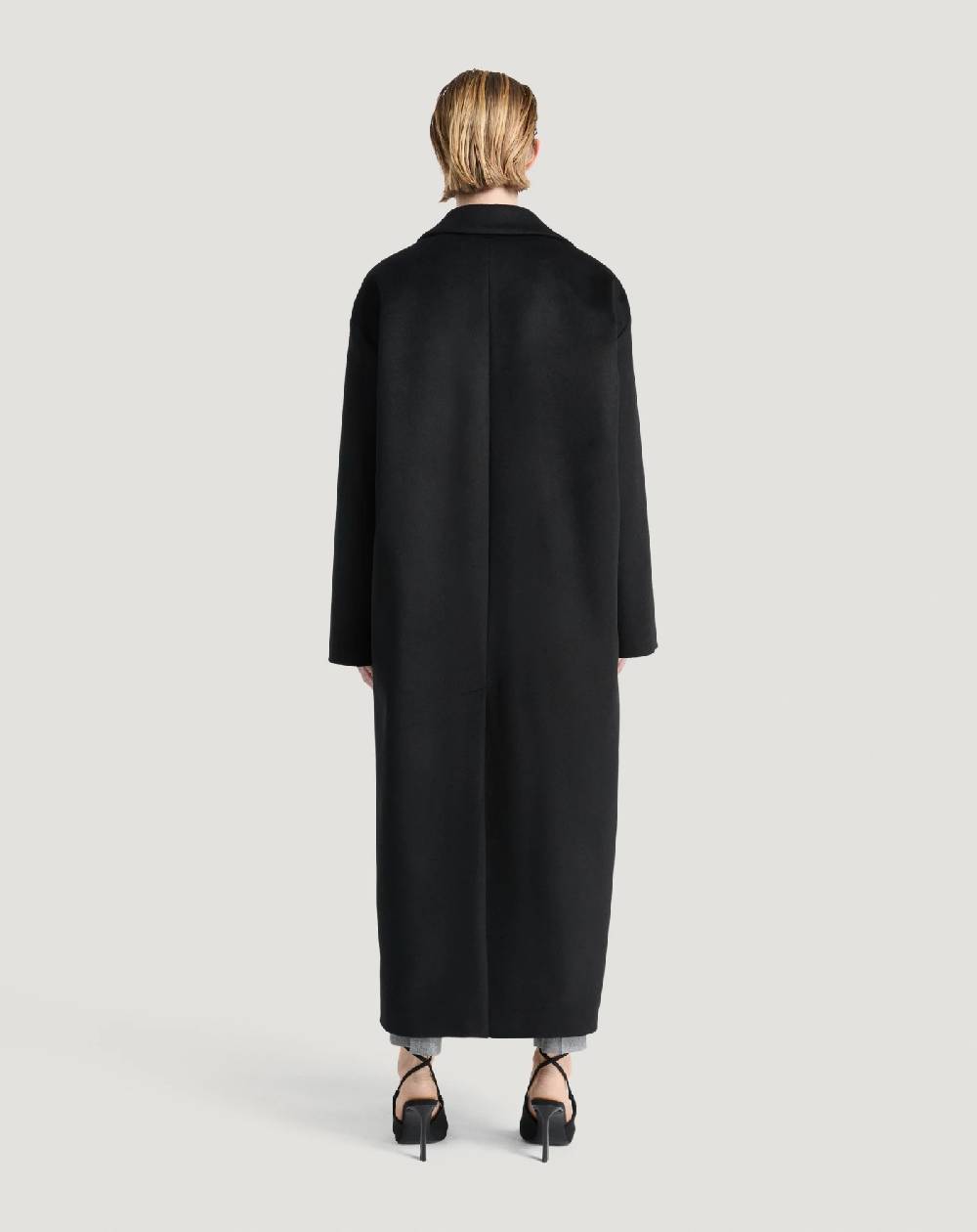 Pt Torino Cappotto in drap di lana e cachemire Spedizione Gratuita