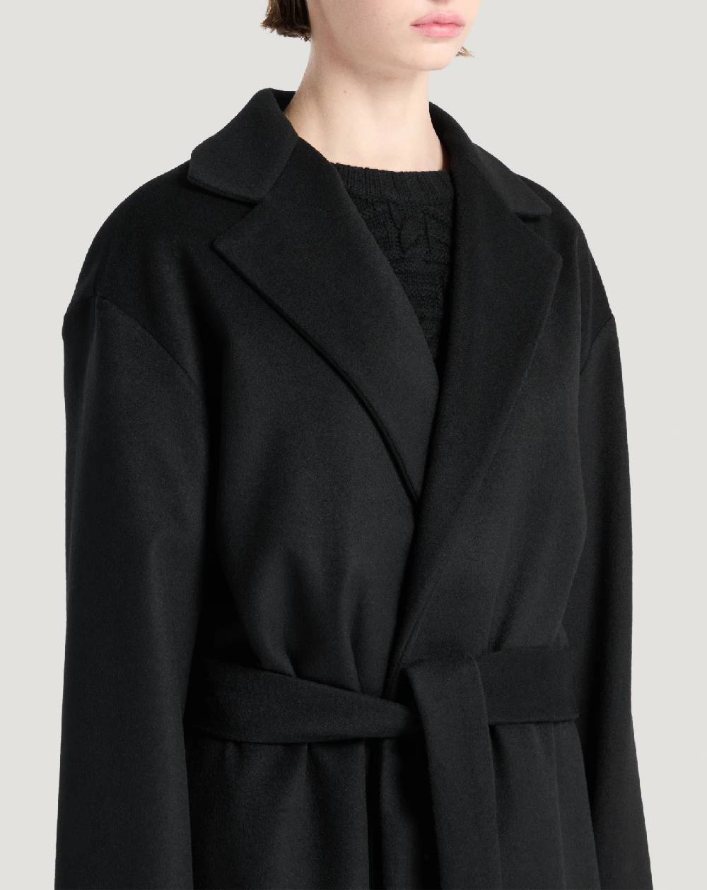 Pt Torino Cappotto in drap di lana e cachemire Spedizione Gratuita