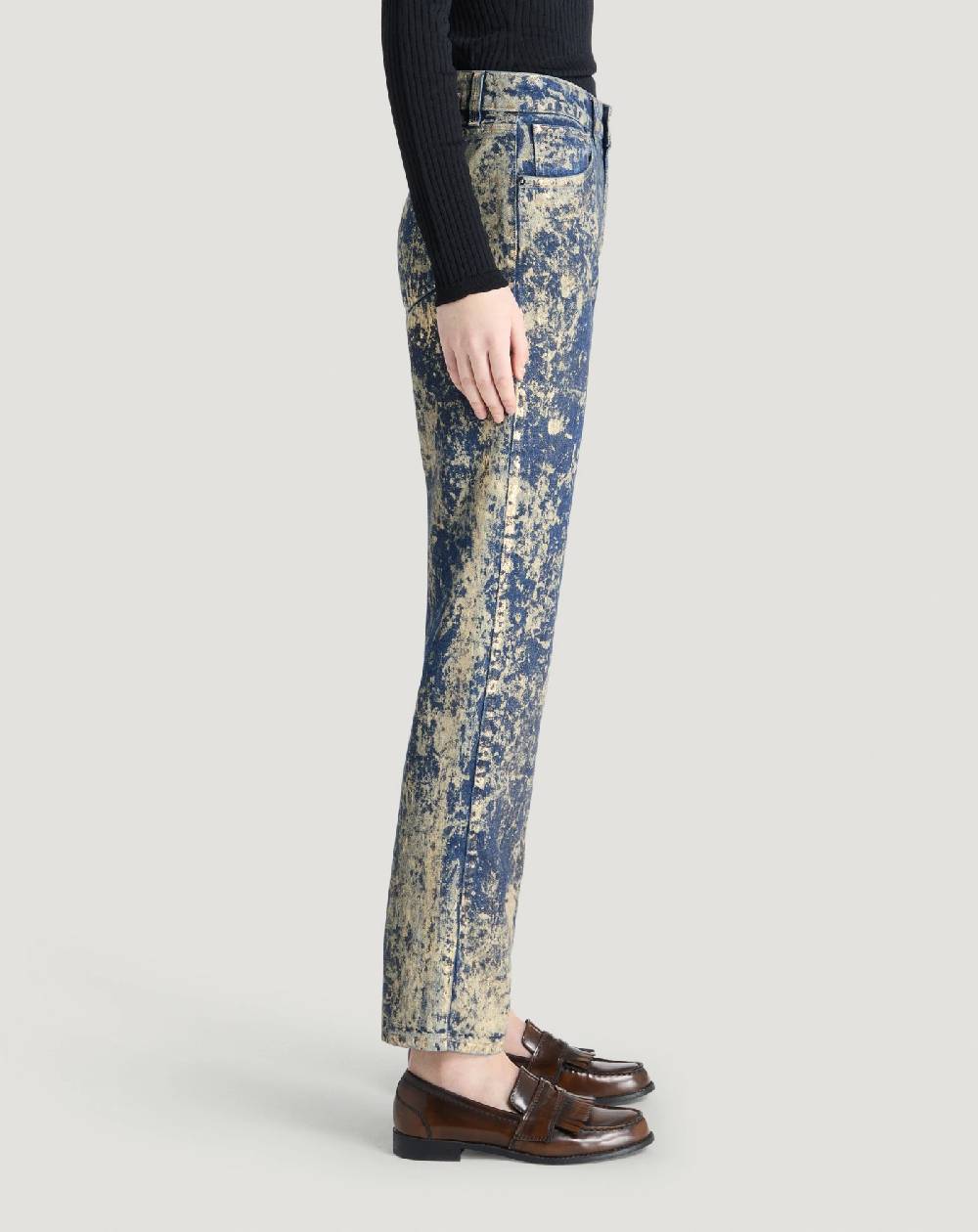Pt Torino Jeans Alanis in denim di cotone Pezzi Unici