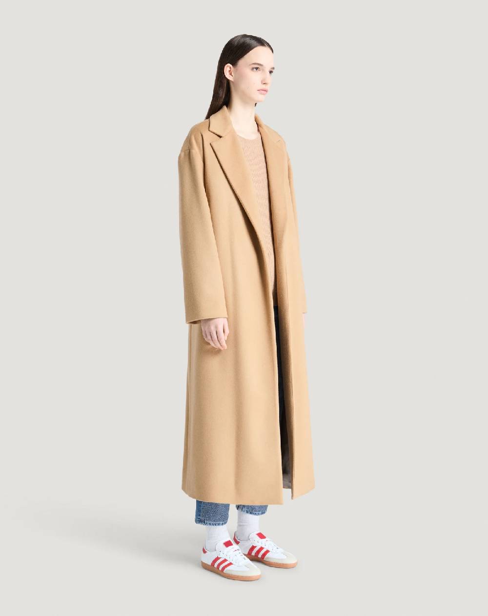 Pt Torino Cappotto in drap di lana e cachemire Soddisfazione Garantita