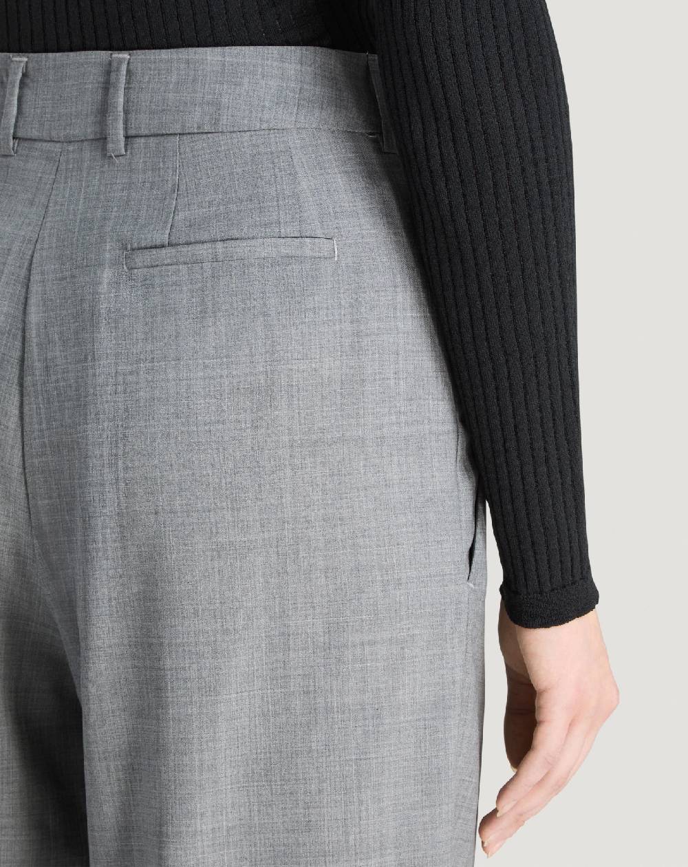 Pt Torino Pantaloni Frankie in lana Promozione Limitata
