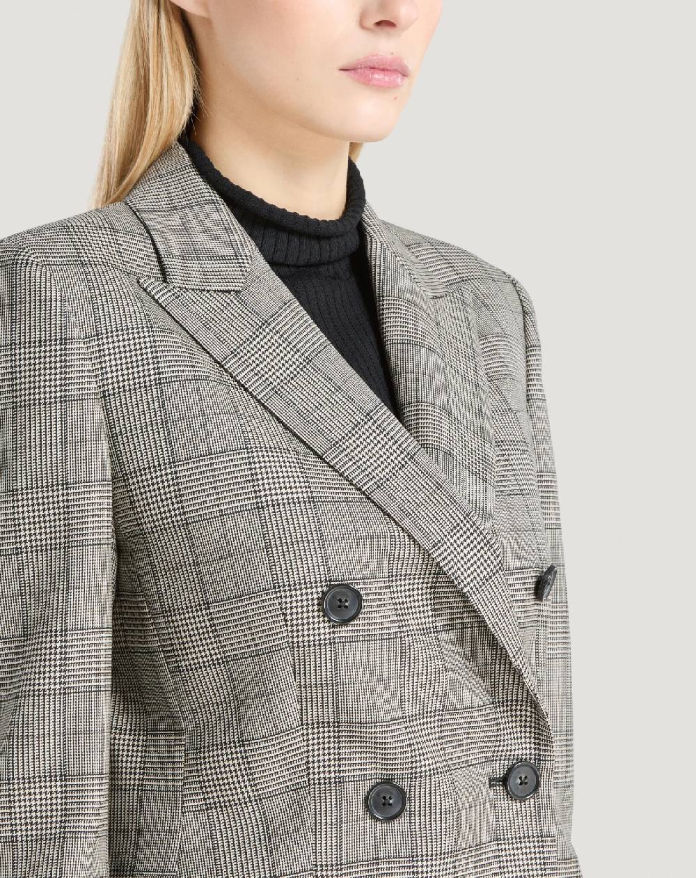 Pt Torino Blazer in lana check Convenienza