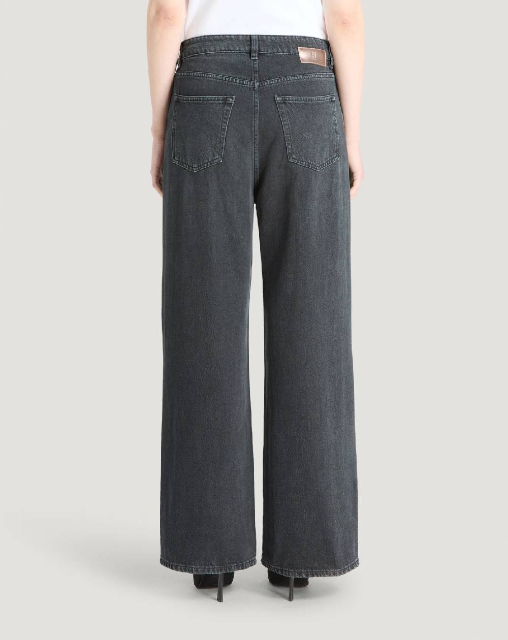 Pt Torino Jeans Miley in black denim Sconto