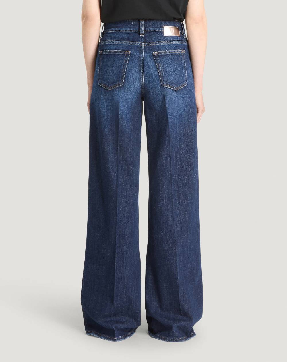 Pt Torino Jeans Cyndi in denim loose Offerta
