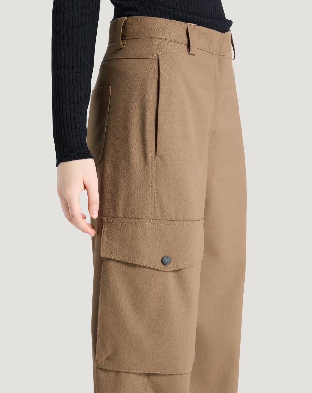 Pt Torino Pantaloni Giselle in tecno lana Outlet