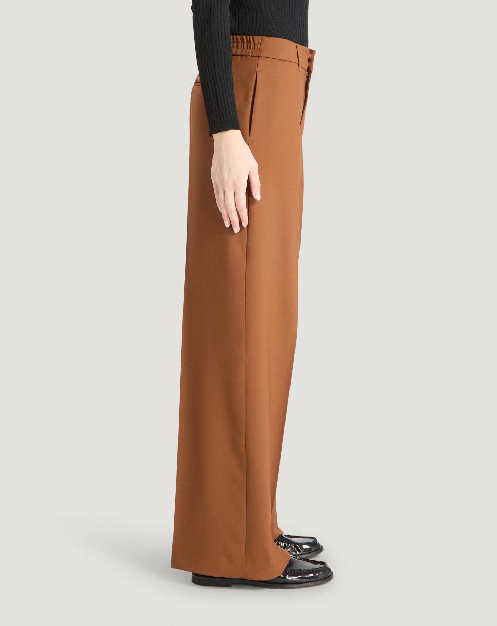Pt Torino Pantaloni Lorenza in lana stretch Offerte