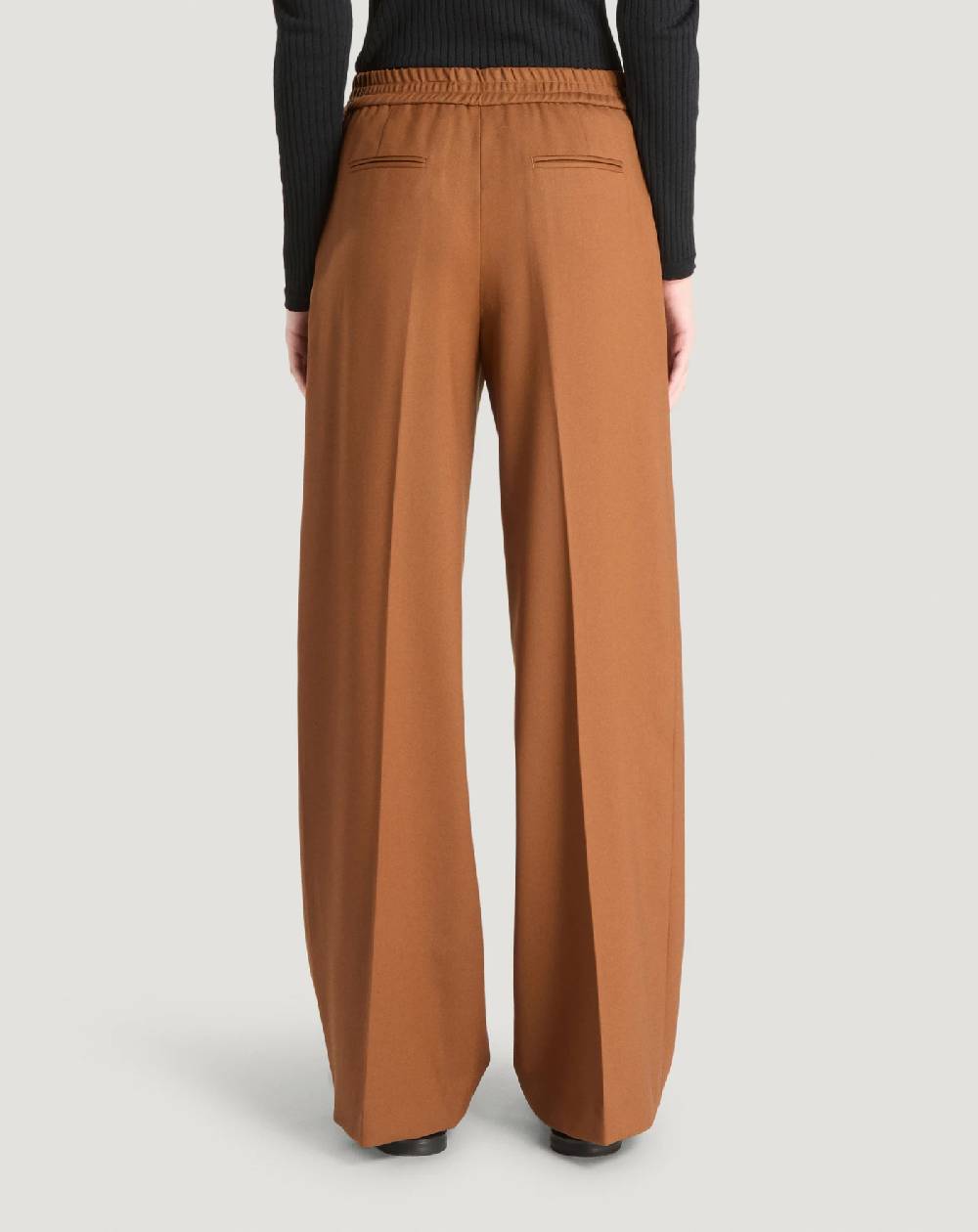 Pt Torino Pantaloni Lorenza in lana stretch Offerte