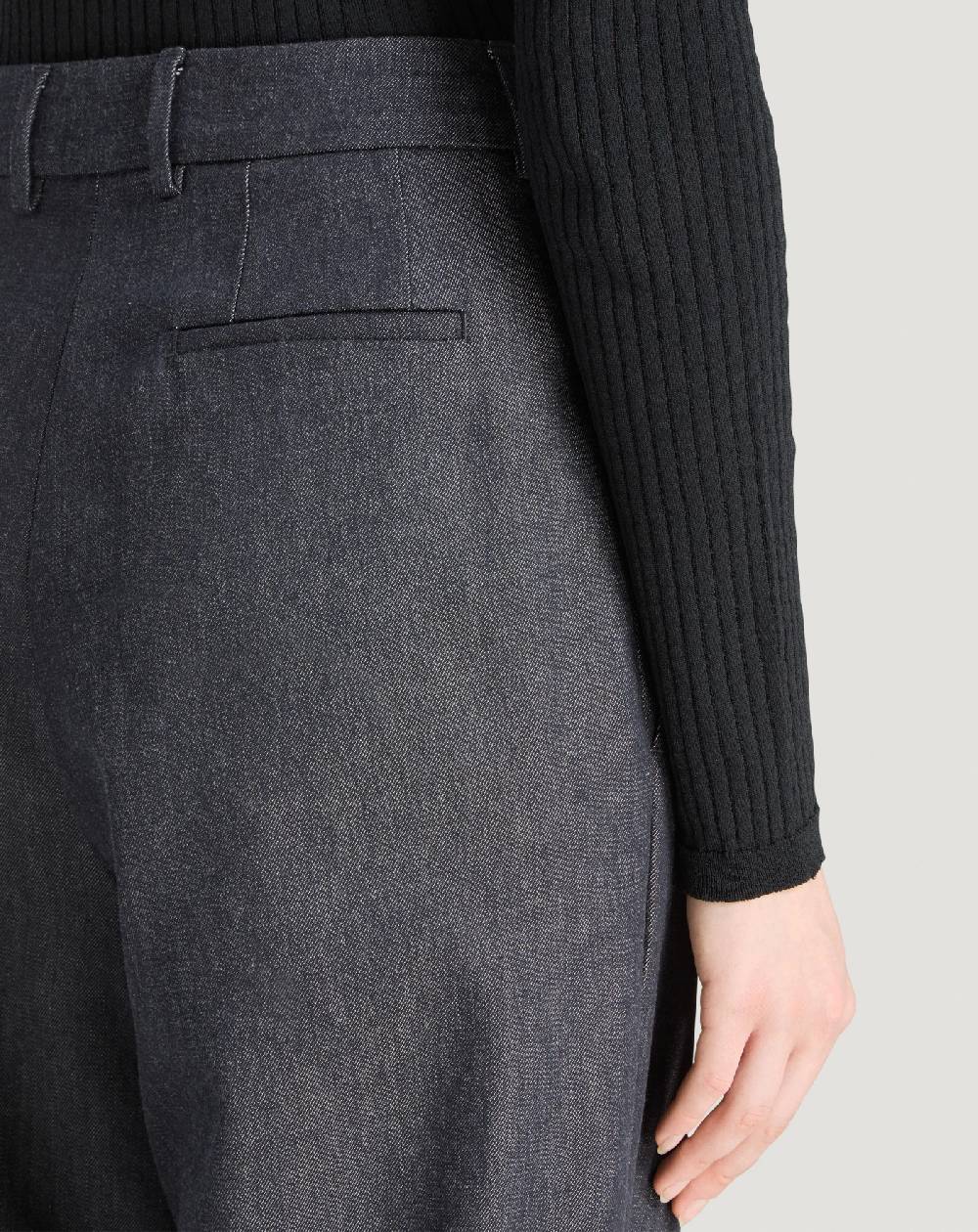 Pt Torino Jeans Frankie in denim di cotone e seta Negozio
