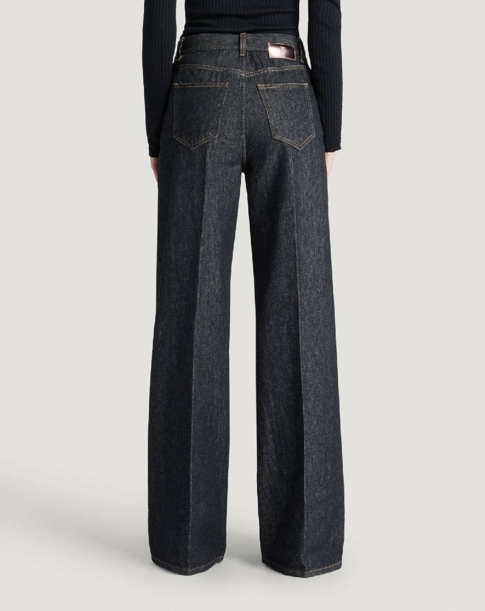 Pt Torino Jeans Cyndi in black denim Discount Store per i nuovi prodotti