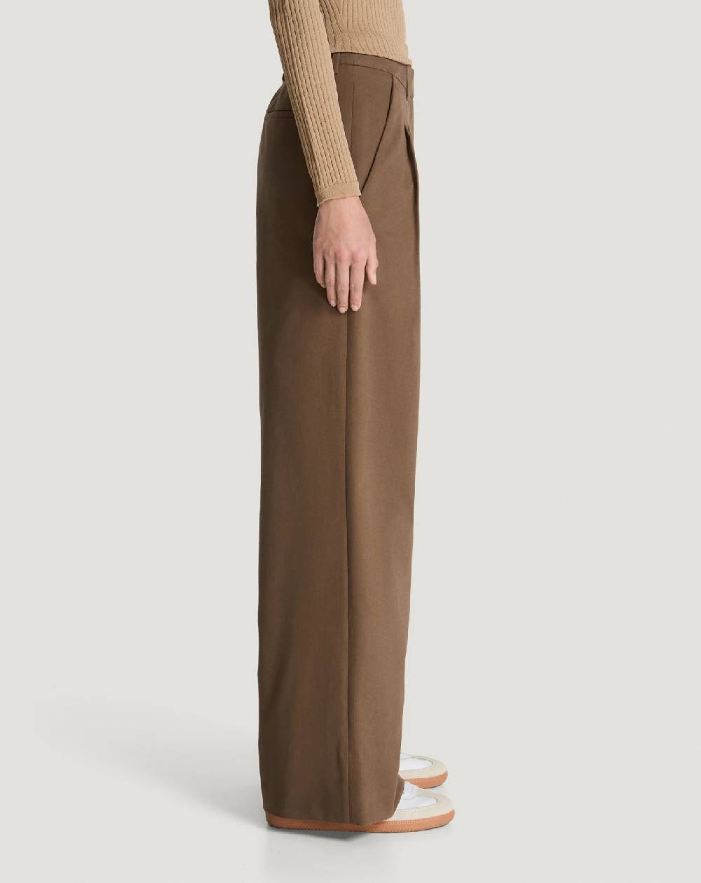 Pt Torino Pantaloni Frankie in twill Vendita