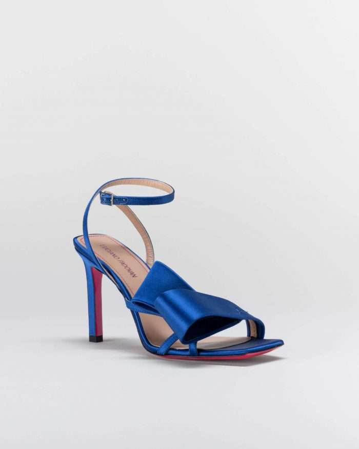 LUCIANO PADOVAN FLAKE LINE SANDALO NORA RASO BLU