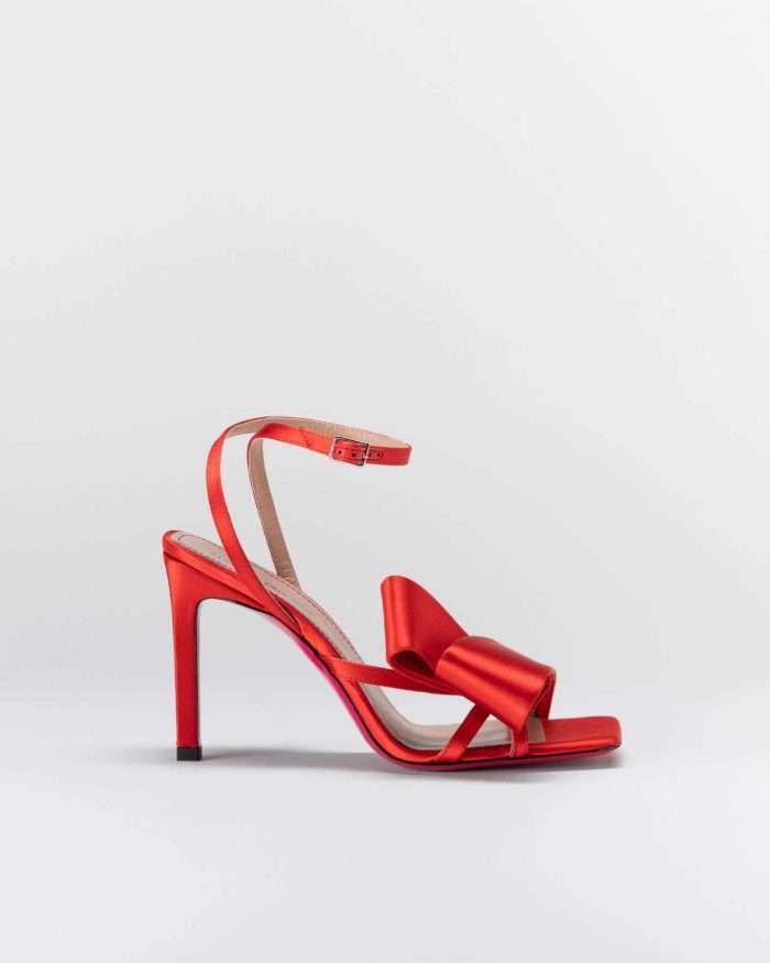 LUCIANO PADOVAN FLAKE LINE SANDALO NORA RASO ROSSO Qualità
