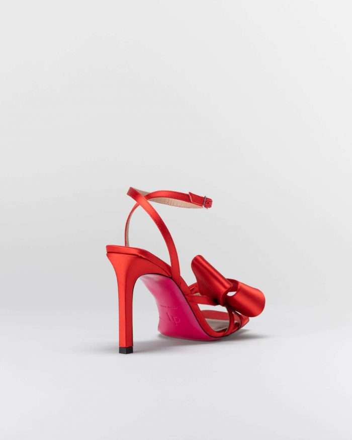 LUCIANO PADOVAN FLAKE LINE SANDALO NORA RASO ROSSO Qualità
