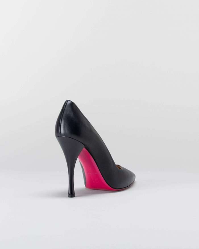 LUCIANO PADOVAN SIMPLE LINE DÉCOLLETÉ ROBIN PELLE NERO Shopping Online