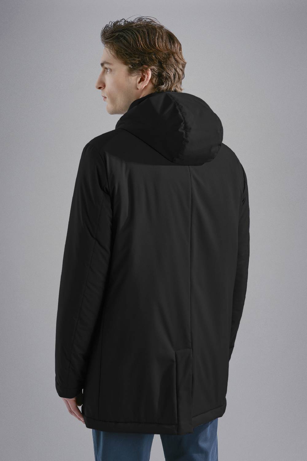 ﻿Paul & Shark Car Coat in Typhoon Platinum Paul & Shark 2025