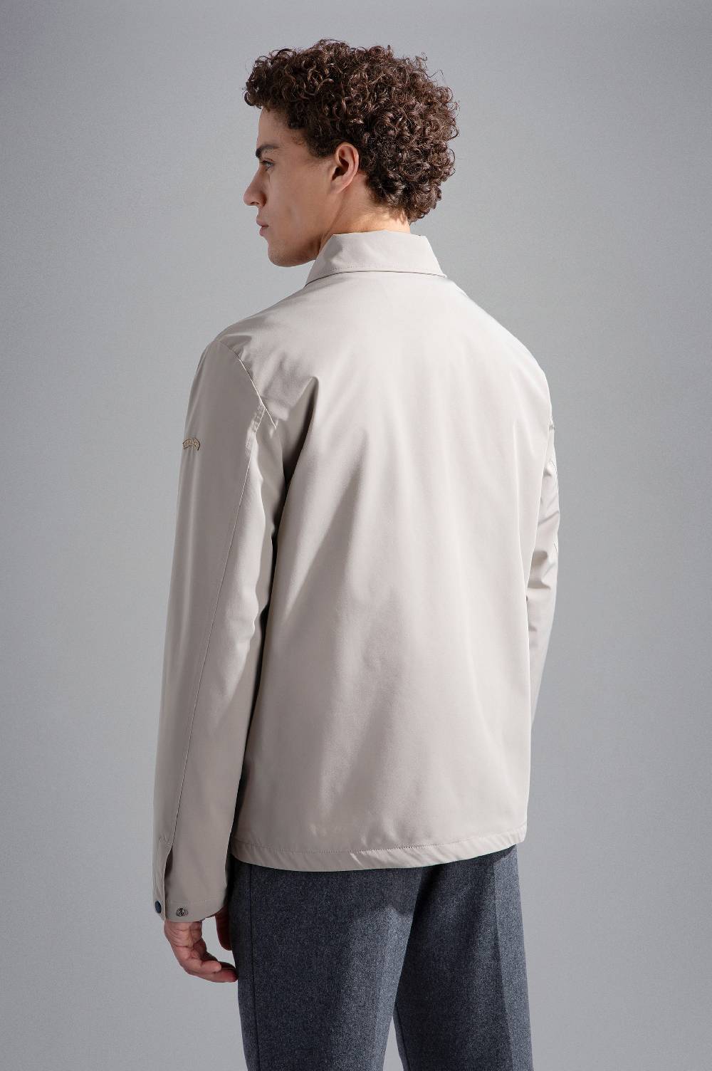 Paul & Shark Shacket in Typhoon Re-4X4 Stretch Paul & Shark Promozione