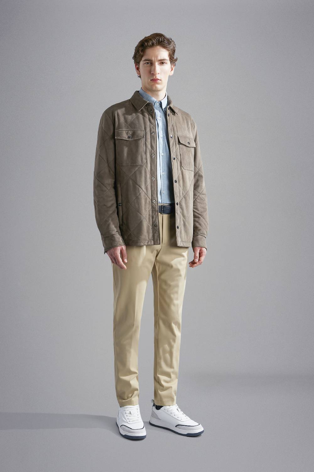 Paul & Shark Camicia in cotone, lino e cashmere Paul & Shark Acquista Ora
