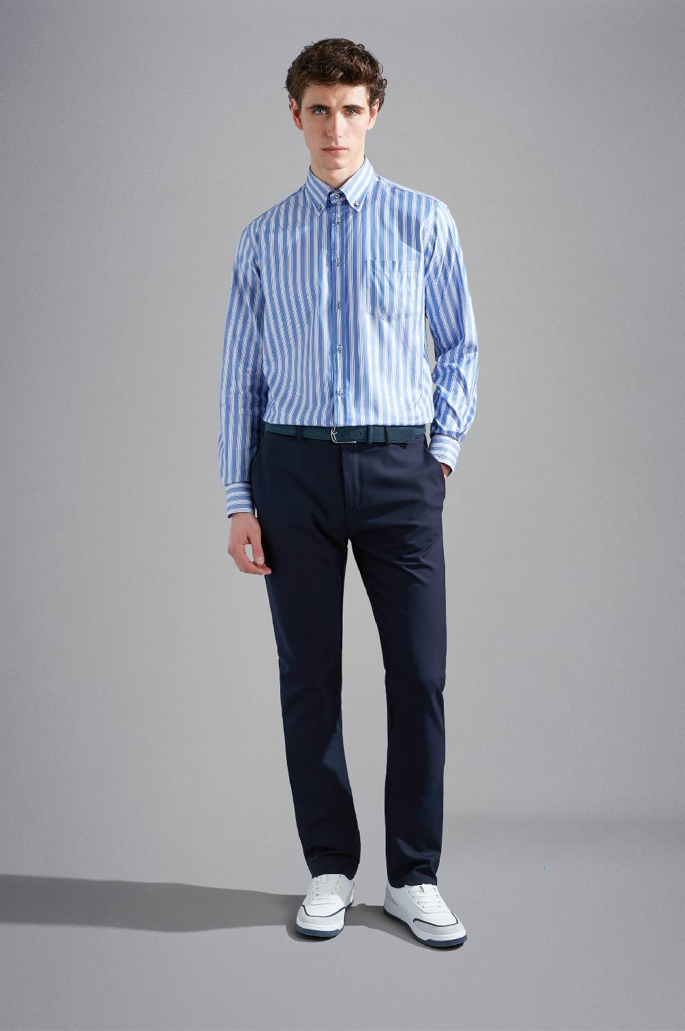 Paul & Shark Camicia in raso di cotone Paul & Shark Sottocosto