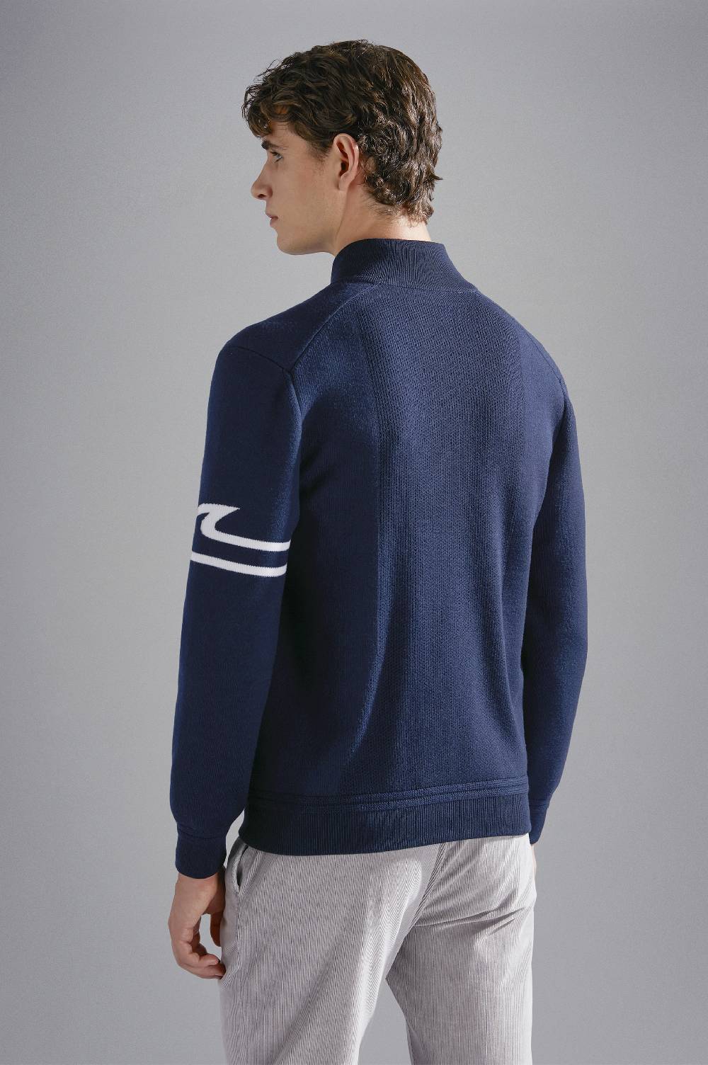 Paul & Shark Maglia Hybrid in lana e Typhoon® Paul & Shark Sconto