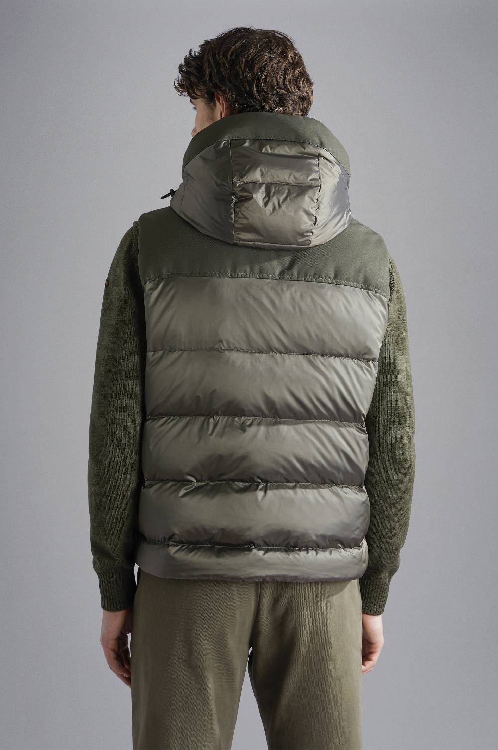 Paul & Shark Gilet Hybrid in nylon cangiante e tessuto tecnico Paul & Shark Economico