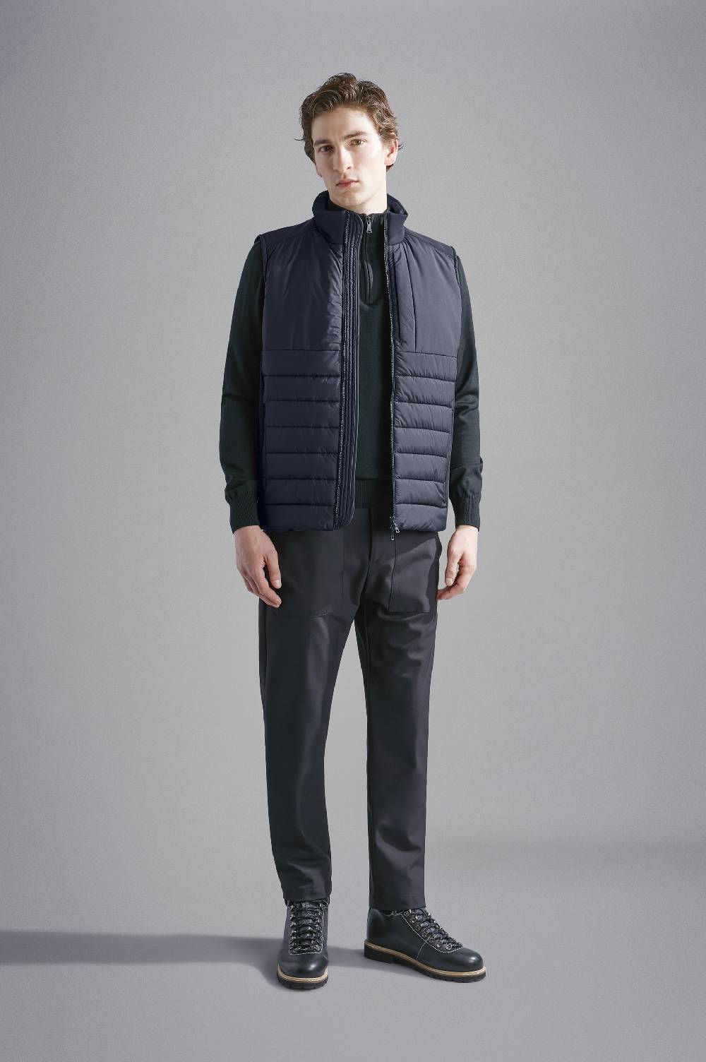 Paul & Shark Gilet Hybrid in Re-Shark Shell Paul & Shark Vendita Calda