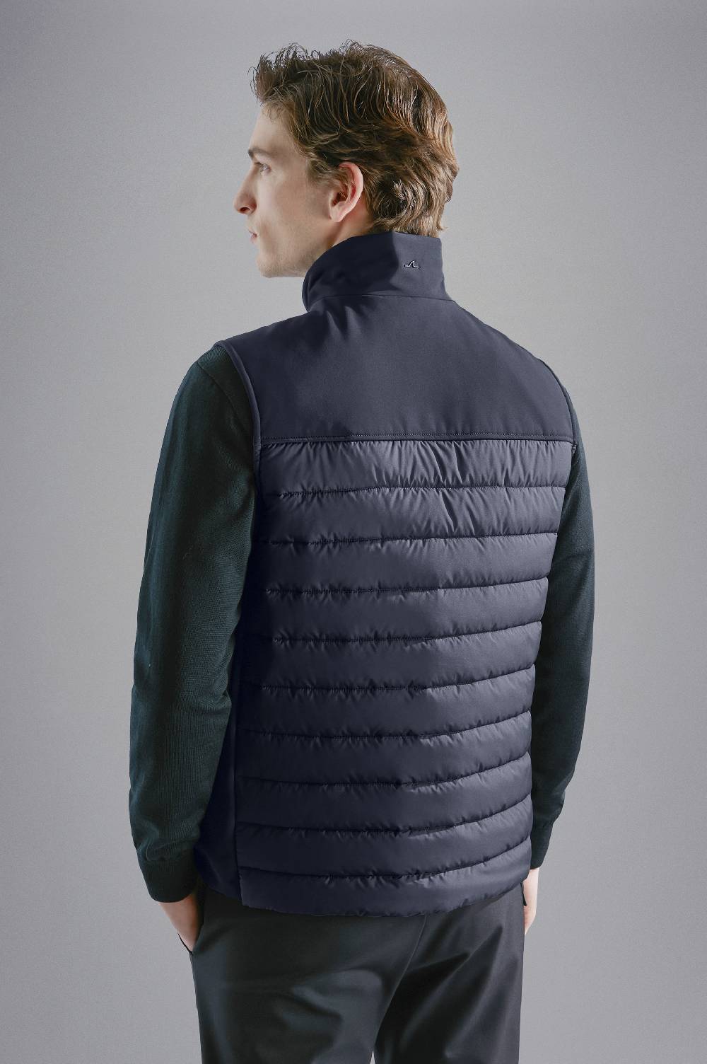 Paul & Shark Gilet Hybrid in Re-Shark Shell Paul & Shark Vendita Calda
